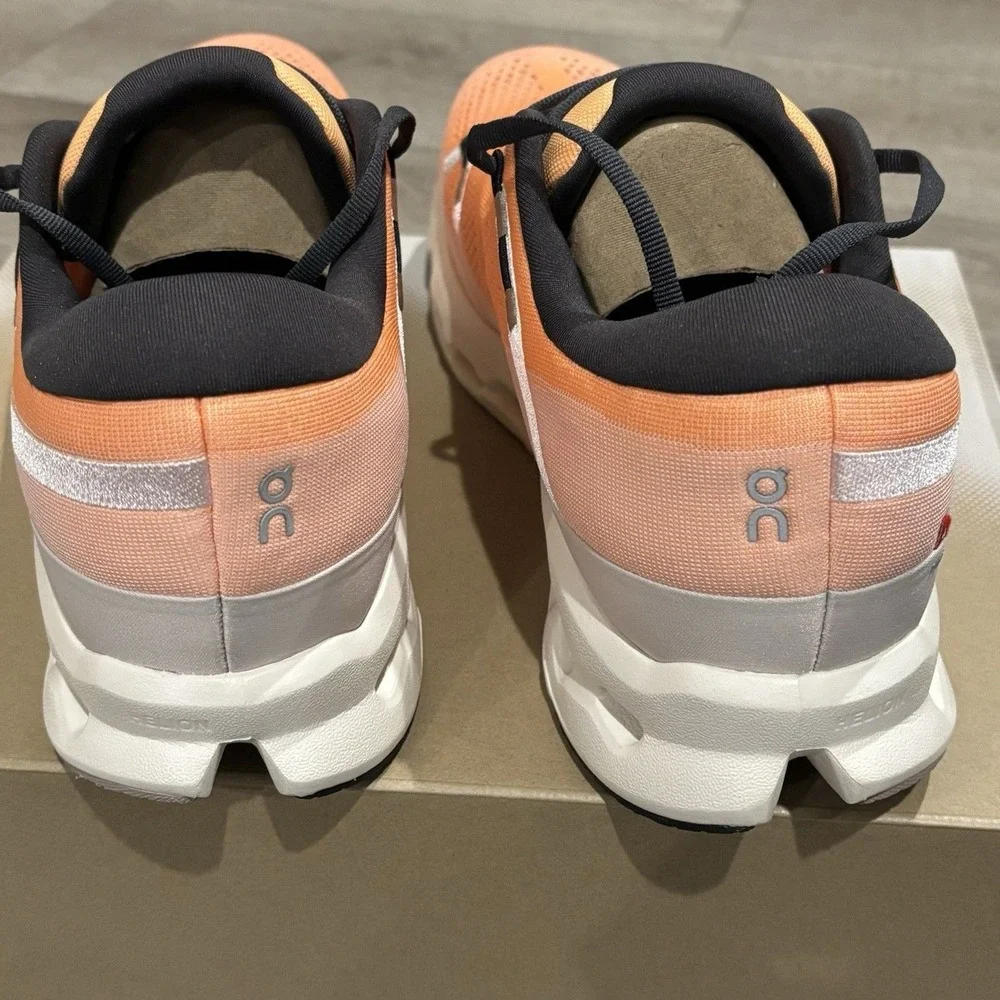On Cloud Cloudsurfer 2 Tangerine Ivory Men's Size 12.5 Running Athletic Shoes